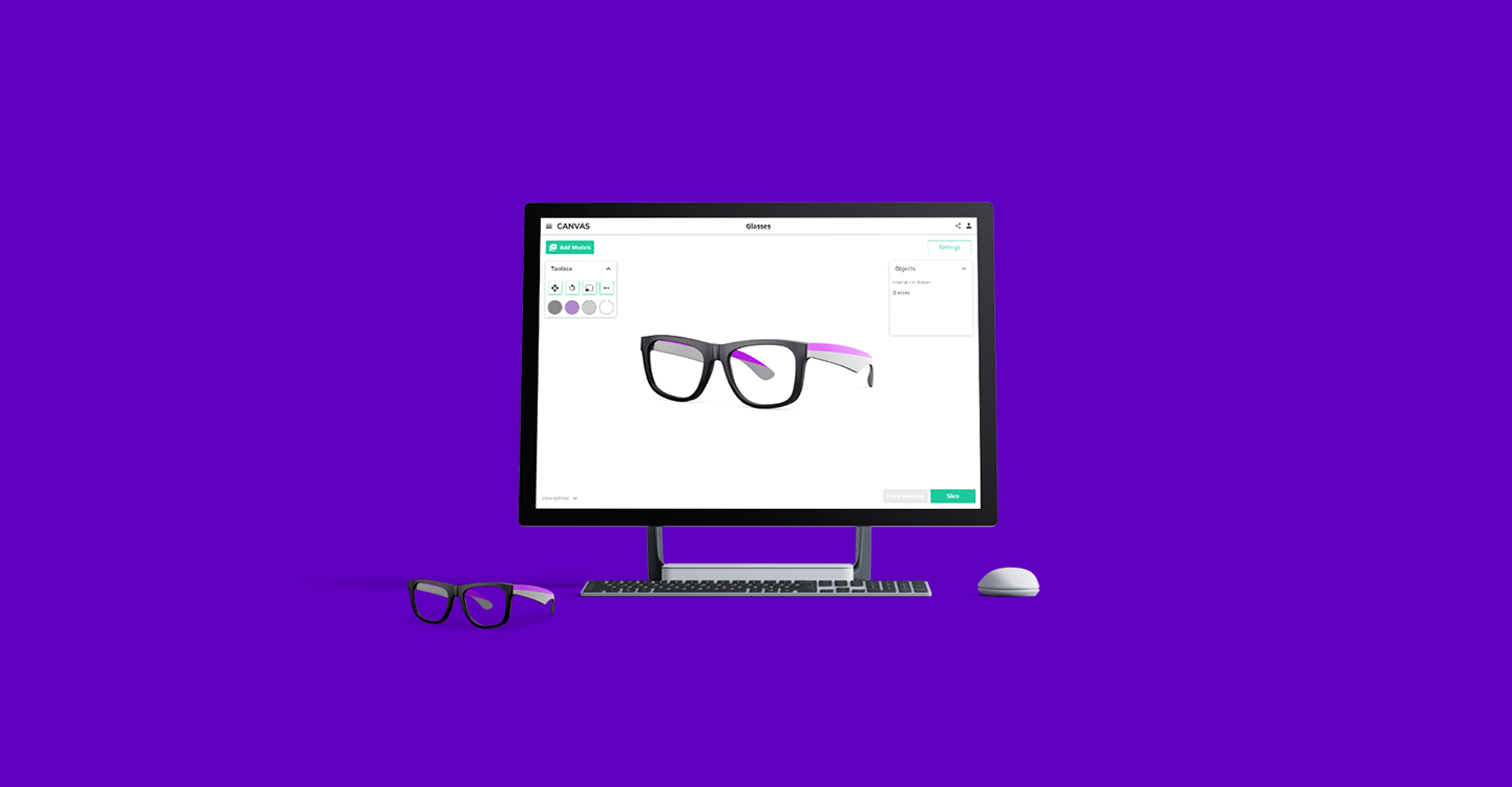 Completely refreshed: CANVAS now lets you digitally paint your models